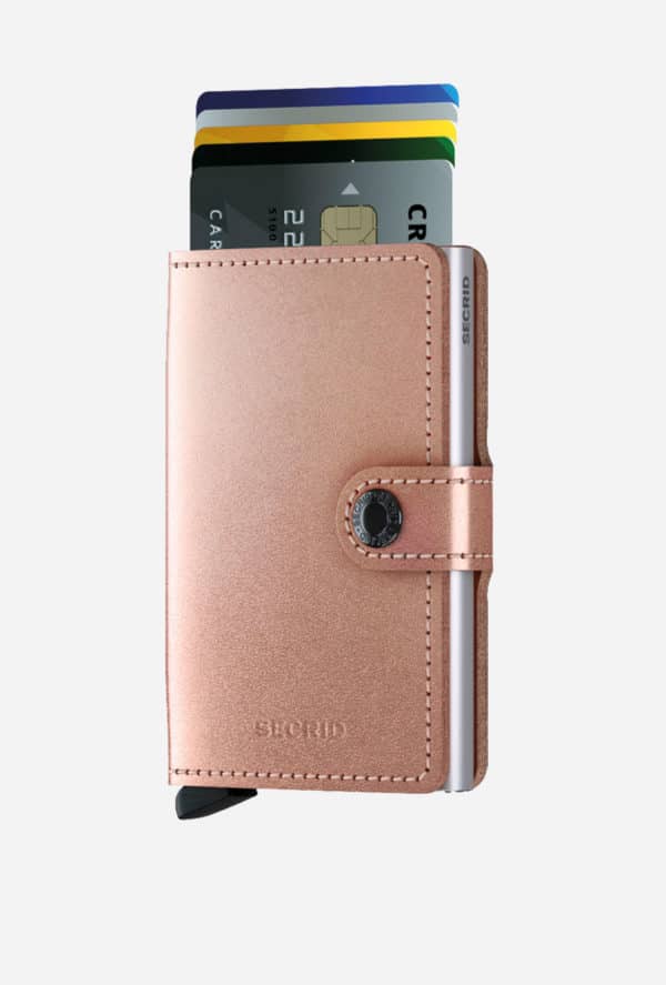 SECRID Miniwallet Metallic Rose