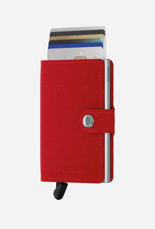 SECRID Miniwallet Crisple Red