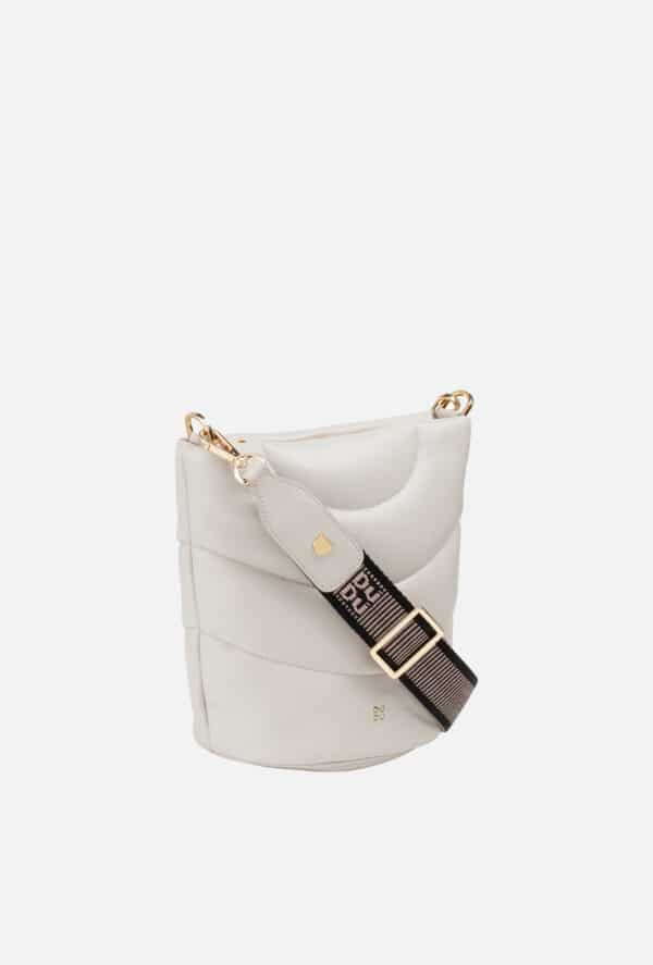 DUDU BAG Beuteltasche Barbara S Pearl Grey