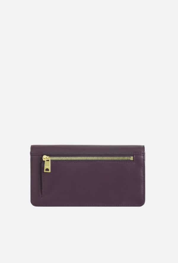 DUDU BAG Damenbörse Canarie Deep Purple