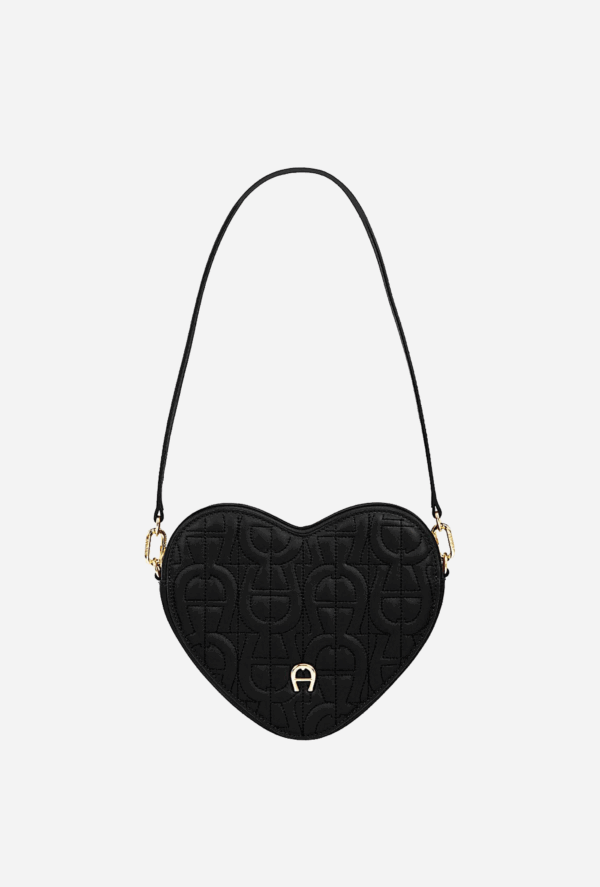 AIGNER Heart Pouch Black