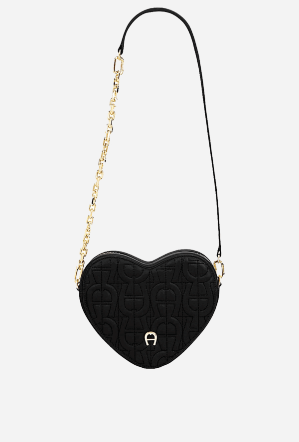 AIGNER Heart Pouch Black