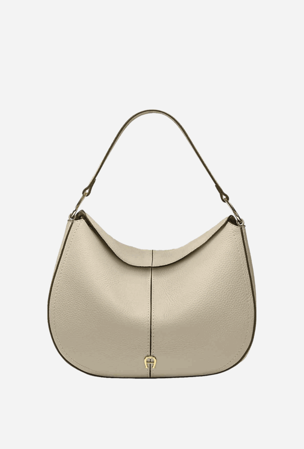 AIGNER Beuteltasche M Savannah Alpaca Beige